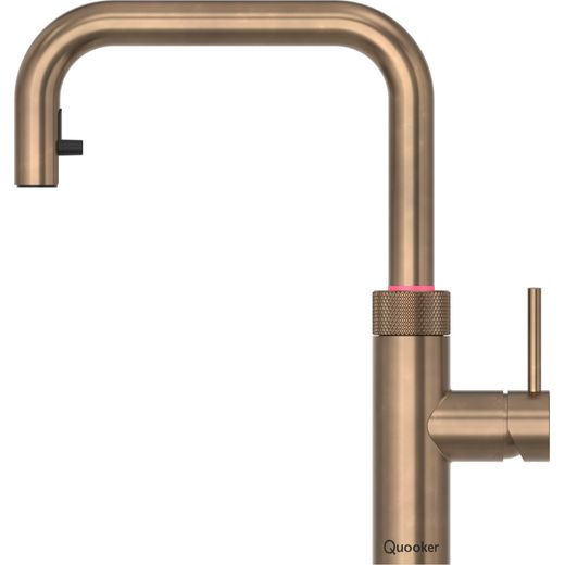 Quooker Flex Square - Patinated Brass - Side shot